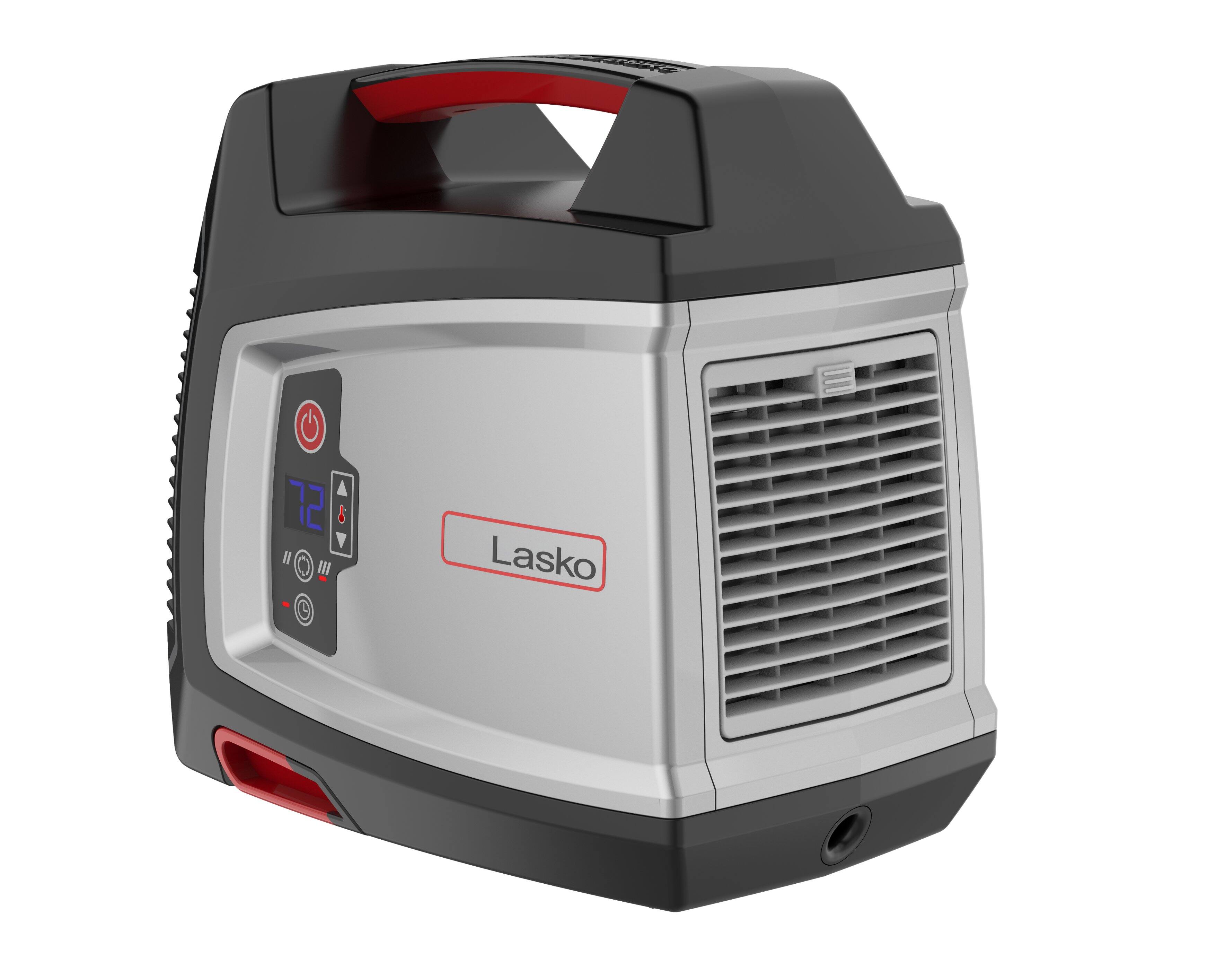 Alt View 11. Lasko - Lasko Elite Collection Ceramic Utility Heater - Black.