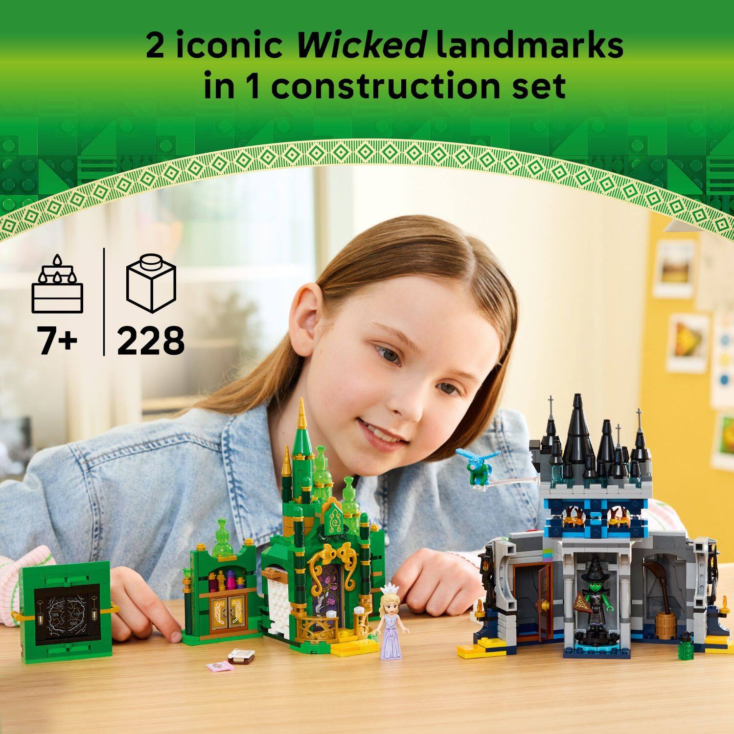 2 iconic Wicked landmarks in 1 construction set

7+ 228