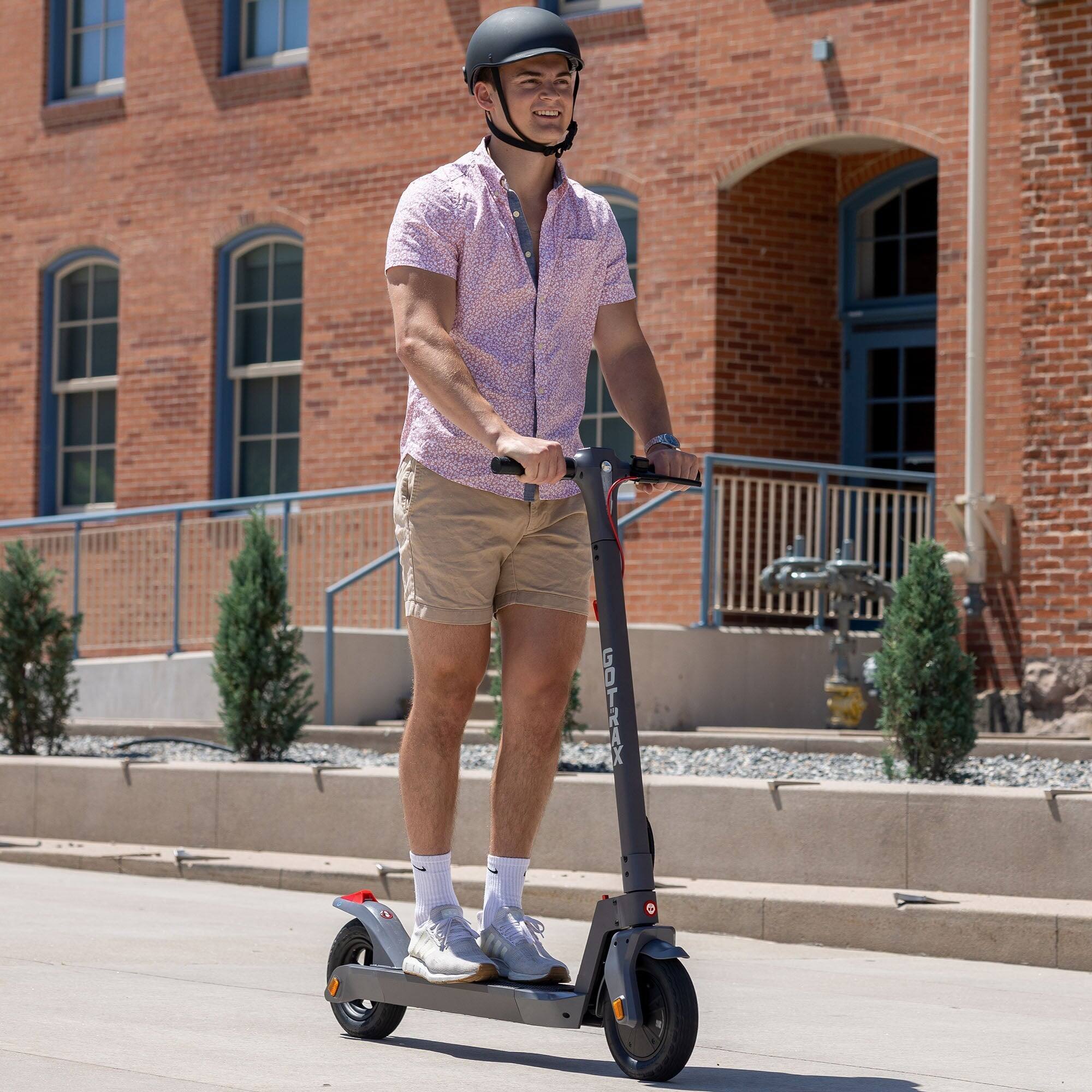 Back. GoTrax - XR PRO Commuting Electric Scooter w/18mi Max Operating Range & 18mph Max Speed - Black.