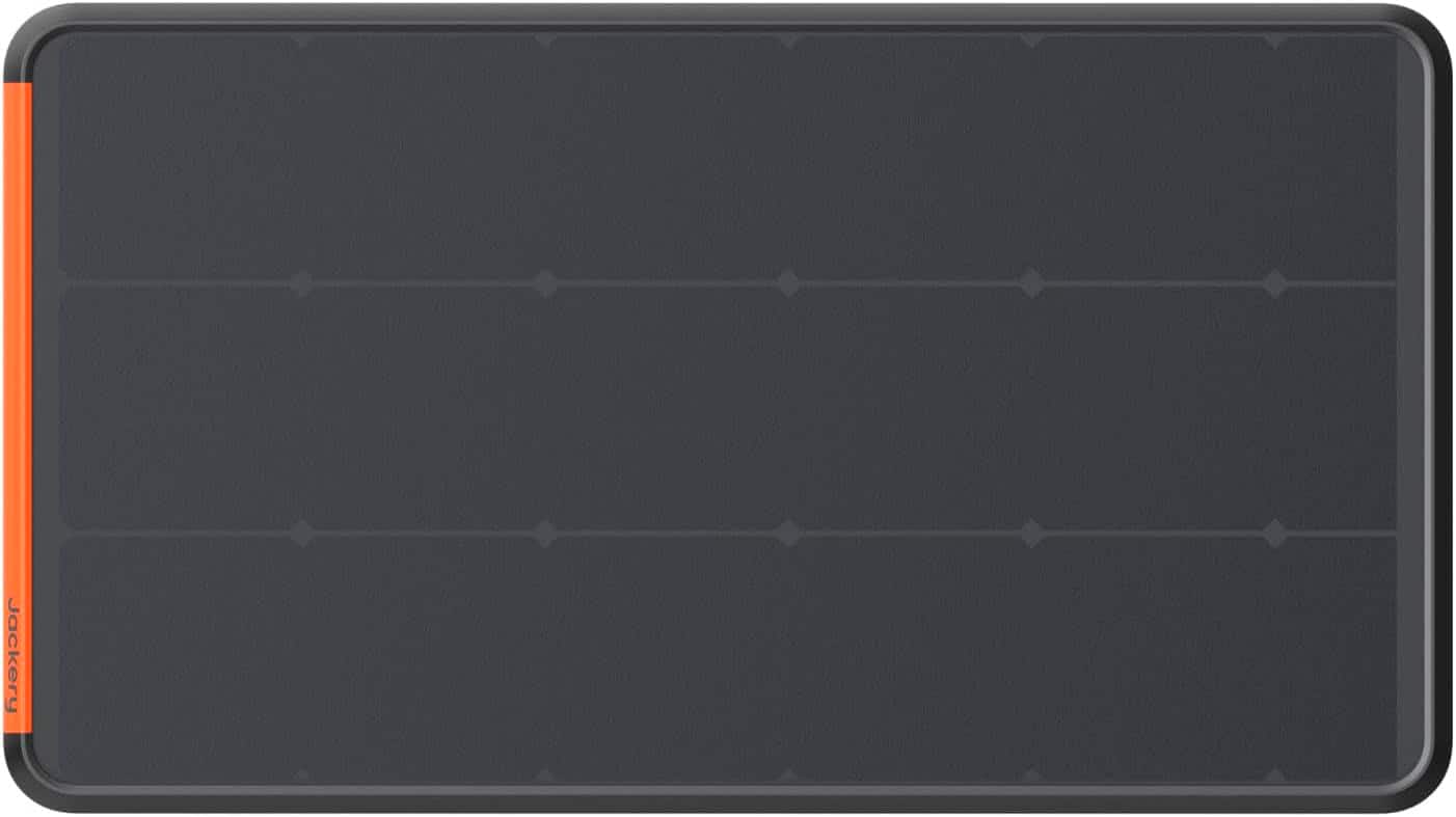 Front. Jackery - SolarSaga 100 Prime Solar Panel - Black.