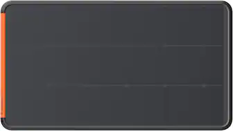 Front. Jackery - SolarSaga 100 Prime Solar Panel - Black.