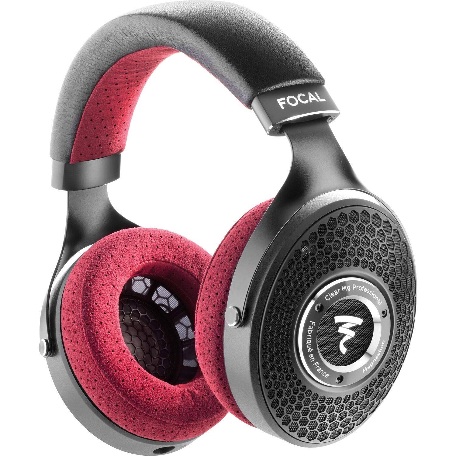 Focal - Clear Pro MG Professional Open-Back Headphones with Memory Foam Earpads, Multiple Cables and Rigid Carrying Case