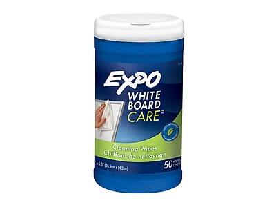 Expo White Board Care  
Cleaning Wipes  
Chiffons de nettoyage  
50 (25.5cm x 14.2cm)