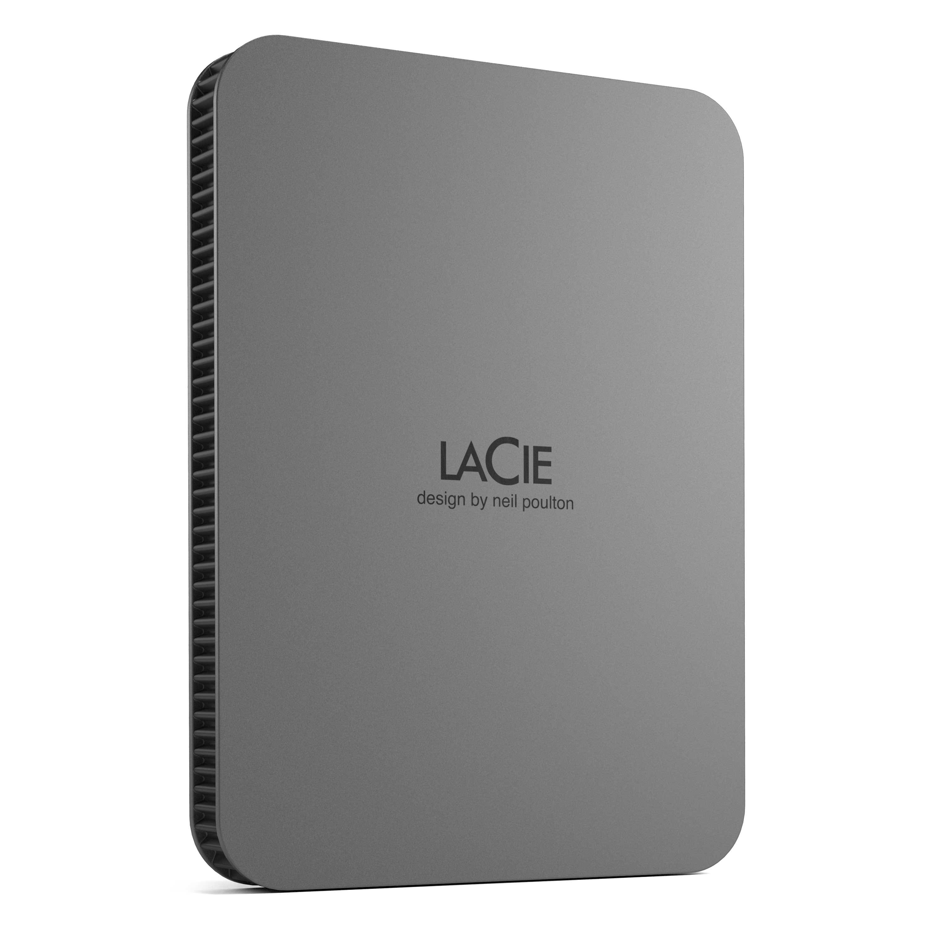LaCie Mobile Secure 2TB External USB C 3.2 Portable Hard Drive