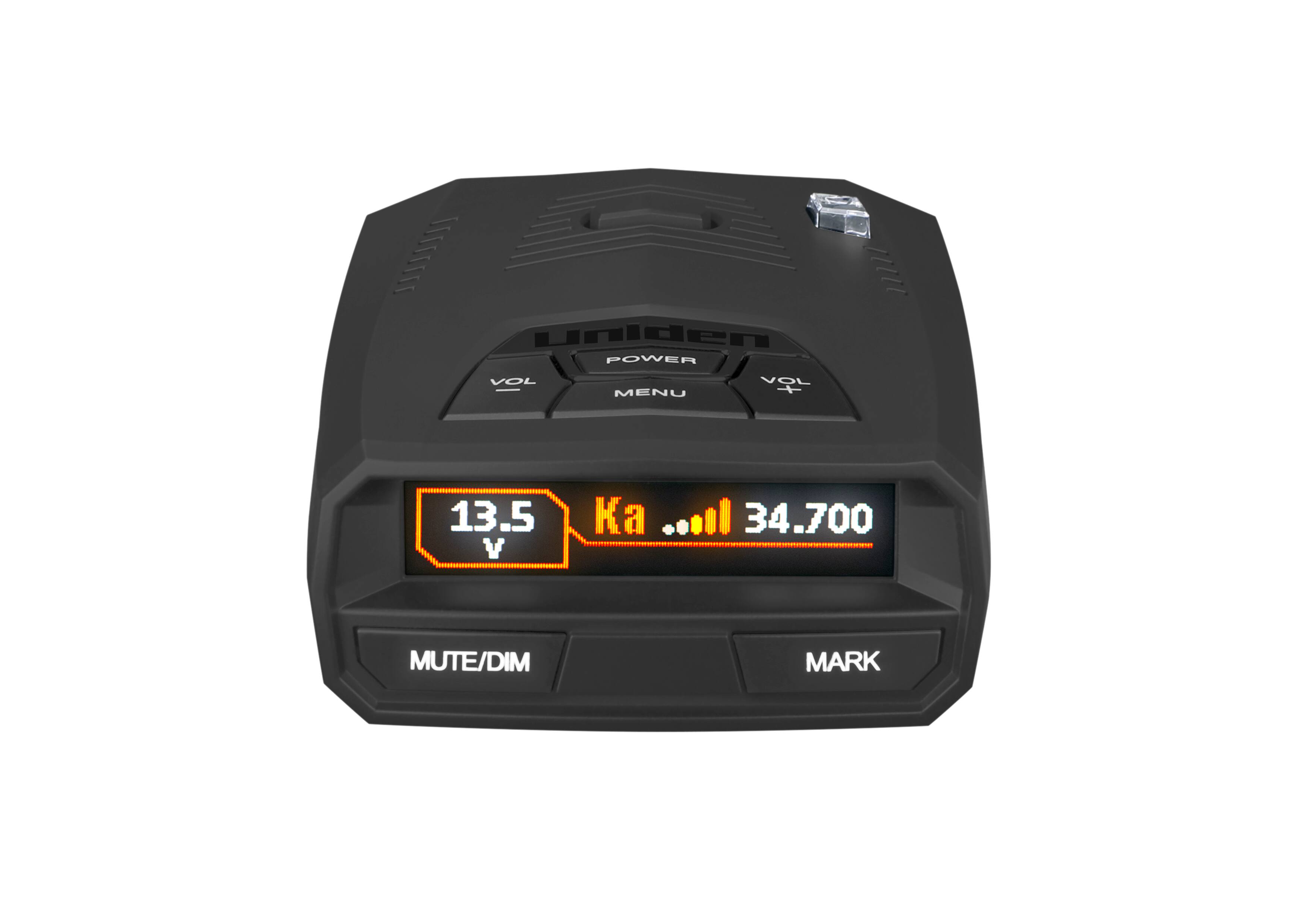 Alt View 11. Uniden - R4BLK Radar and Laser Dectector - BLACK.