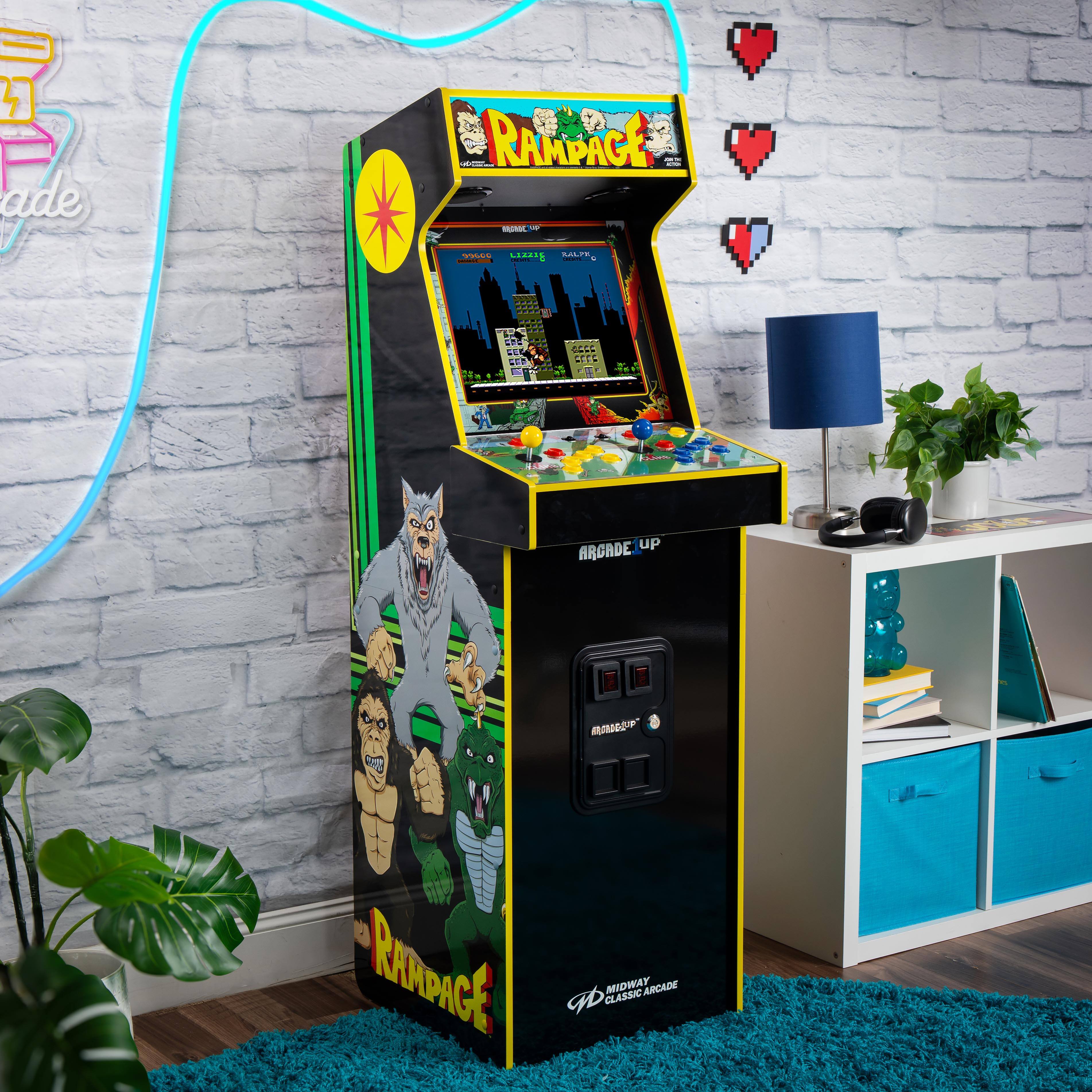 Rampage - I - ds :  ..... CLTE | | SCO E SCSC 2212 ARCADE UP MI ke RANDACE  CLASSIC MIDWAY ARCADE