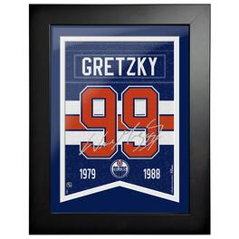 Mustang Drinkware - Wayne Gretzky Edmonton Oilers 12" x 16" Framed Player Number Replica Plaque - Multicolor