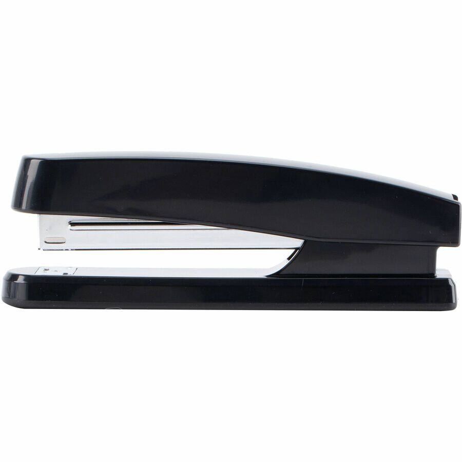 Angle. Business Source - Business Source Full-strip Plastic Desktop Stapler - Holds Upto 210 Staple - Full Strip - Black - Plastic Metal.