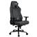 Front. Arozzi - Vernazza Series XL Soft Fabric Gaming Chair - Dark Grey.