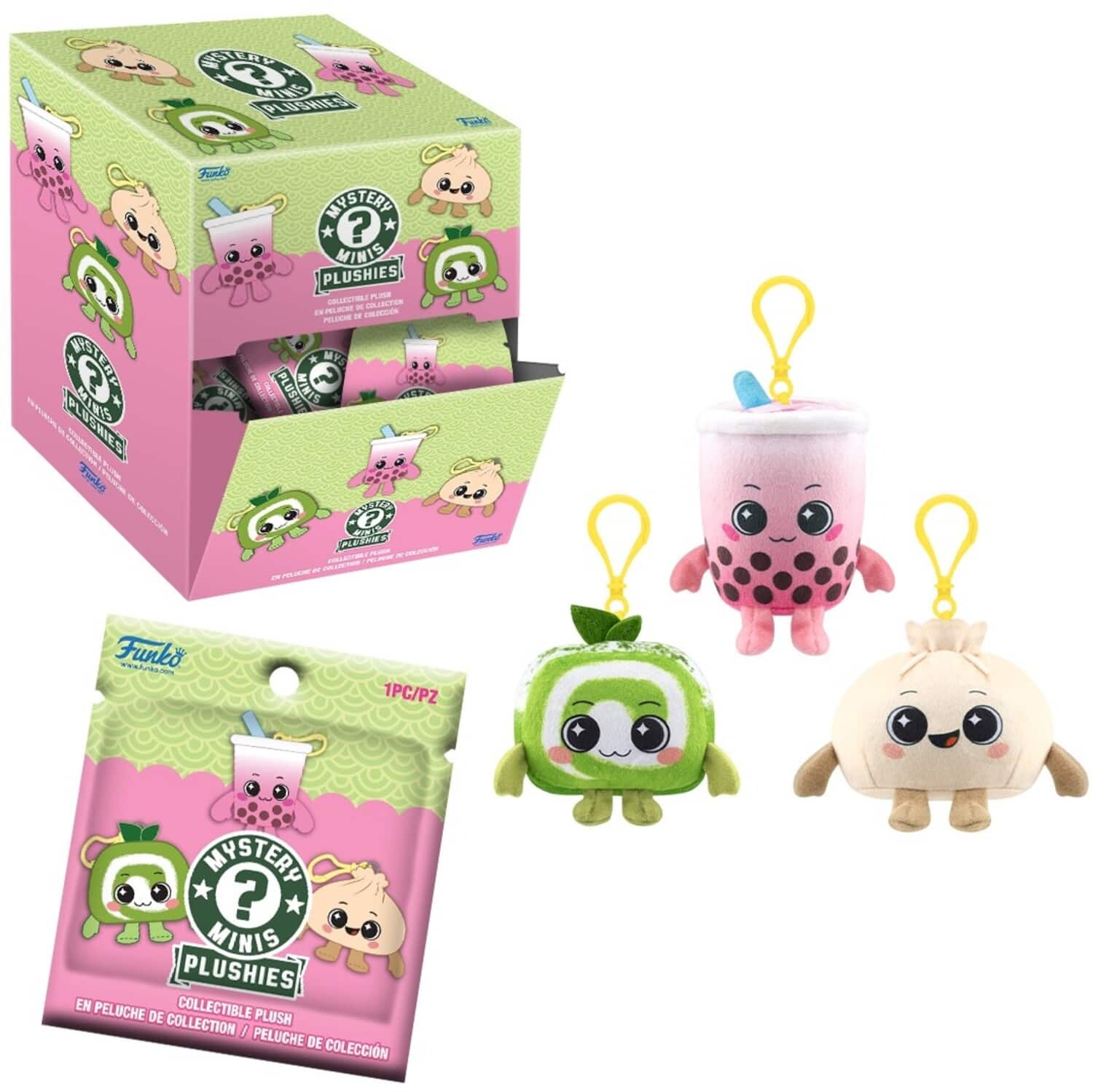 Funko - Plush Keychain: Gamer Food (One Random Plush Keychain Per Purchase) - COLLECTIBLES - Multicolor