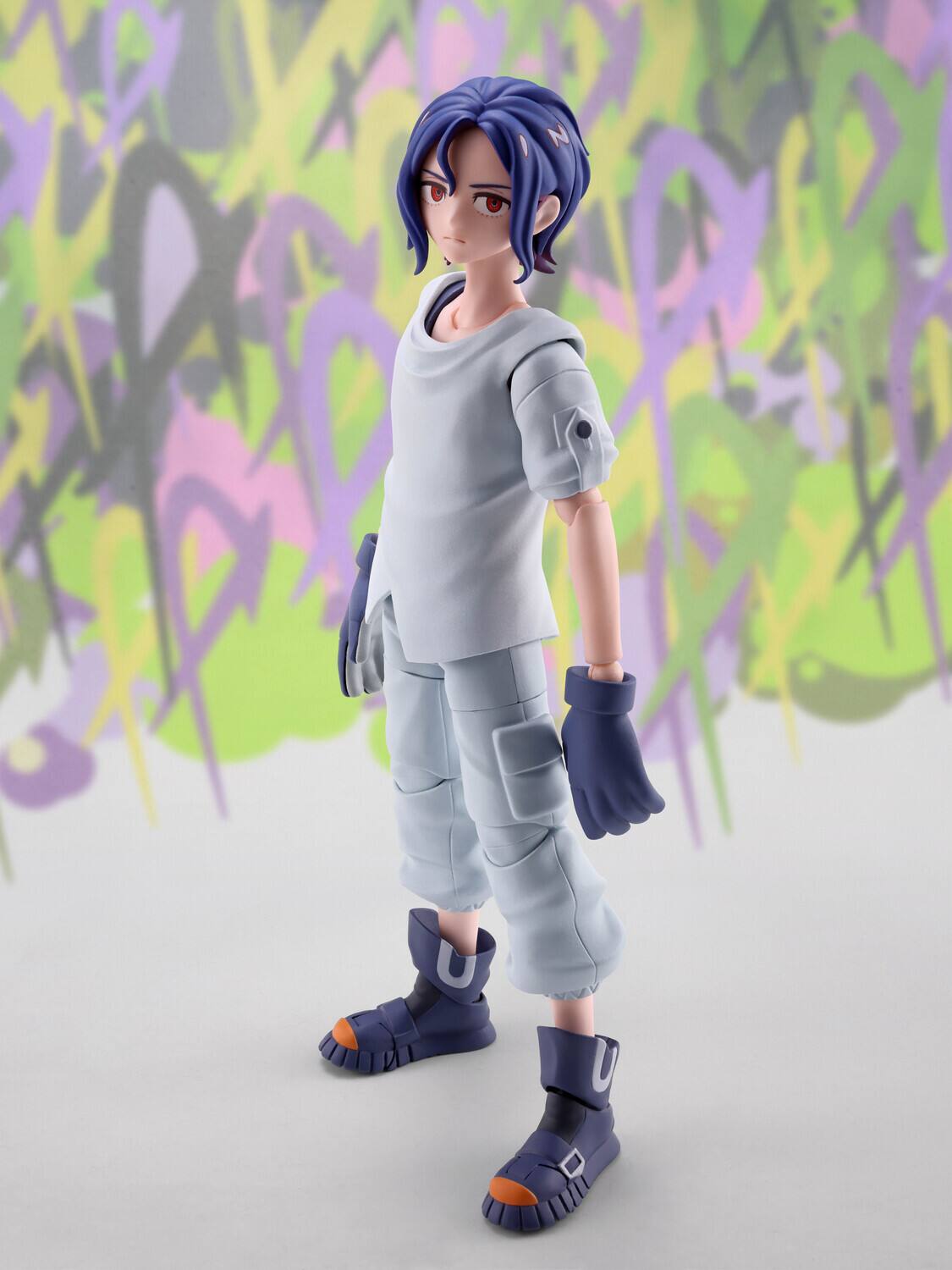 Alt View 3. PopMarket - Tamashii Nations - Mobile Suit Gundam GQuuuuuuX - S.H.Figuarts - Shuji Ito Action Figure   - COLLECTIBLES - Multicolor.