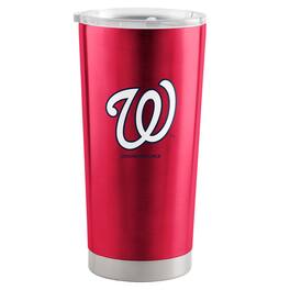 Logo Brands - Washington Nationals 20oz. Stainless Steel Game Day Tumbler - Multicolor