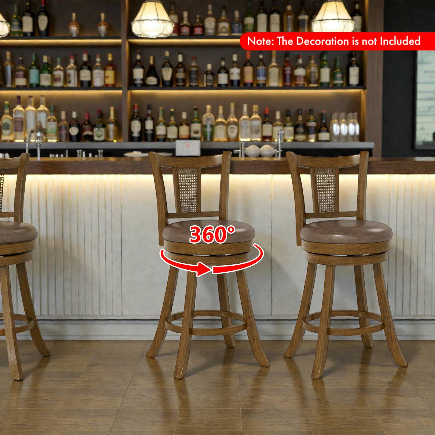 Note: The Decoration is not Included

360°