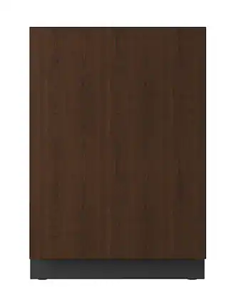 Front. U-Line - U-Line 24"W. 5.1 Cu.Ft. Built-In Compact Refrigerator - Panel Ready Frame/Glass - Integrated Solid.