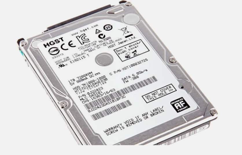 HP - Travelstar 7K1000 HTS721010A9E630 - hard drive - 1 TB - SATA 6Gb/s