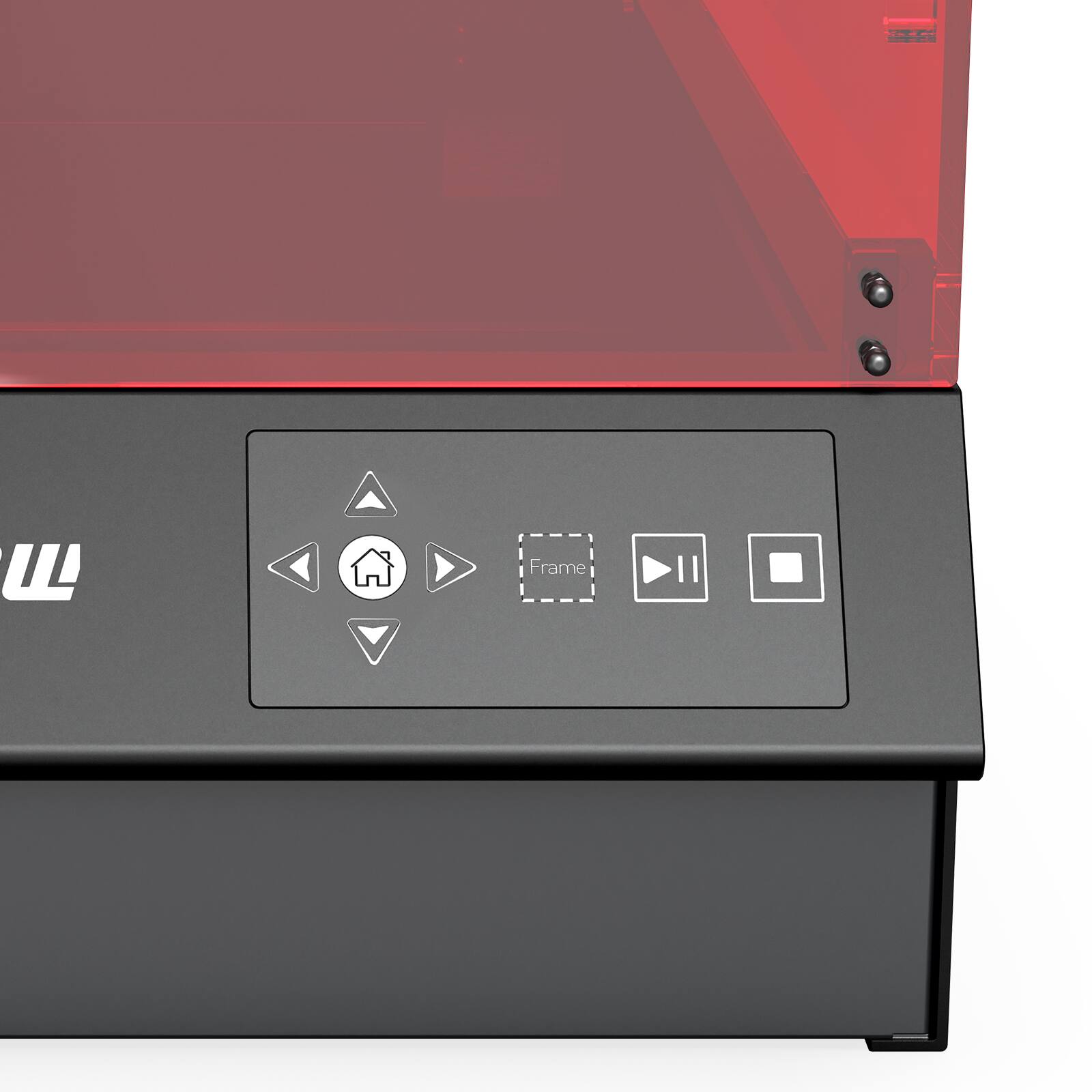 Alt View 3. Mecpow - X4 Pro Laser Engraver, 22W High Accuracy & Air Assist, Auto Fan, Enclosed Cutter Machine for Metal Acrylic Leather DIY.