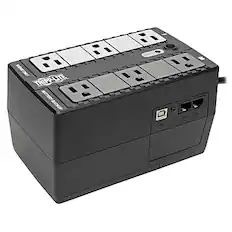 TRIPP-LITE
MODEL: TLP600
6 OUTLET BATTERY BACKUP