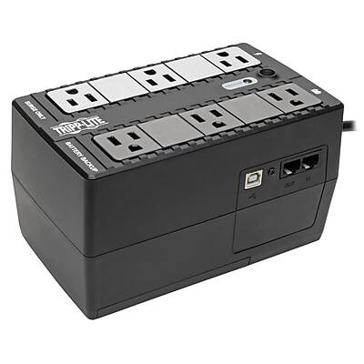 TRIPP-LITE  
MODEL: TLP600  
6 OUTLET BATTERY BACKUP