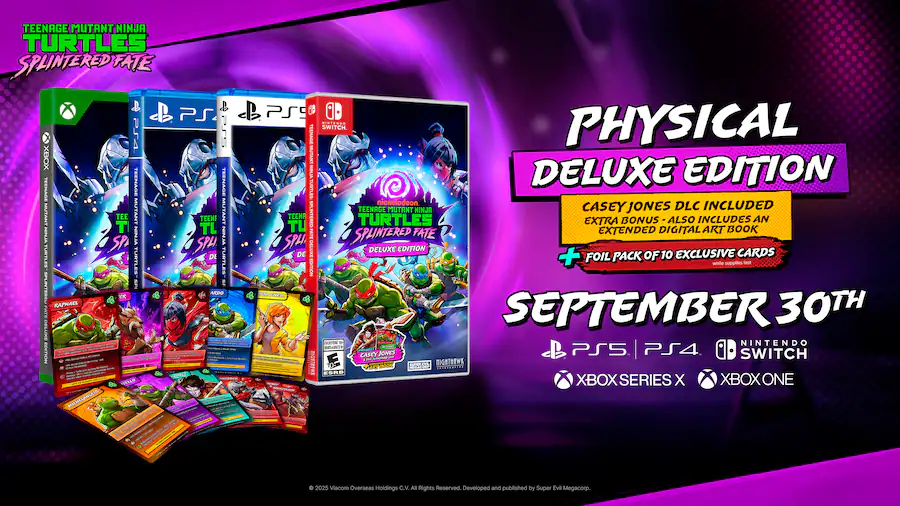 Teenage Mutant Ninja Turtles: Splintered Fate Deluxe Edition Nintendo ...