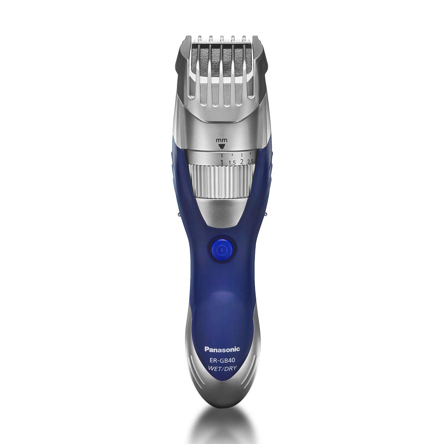 Panasonic - Cordless Men's Beard Trimmer ER-GB40-S - Blue