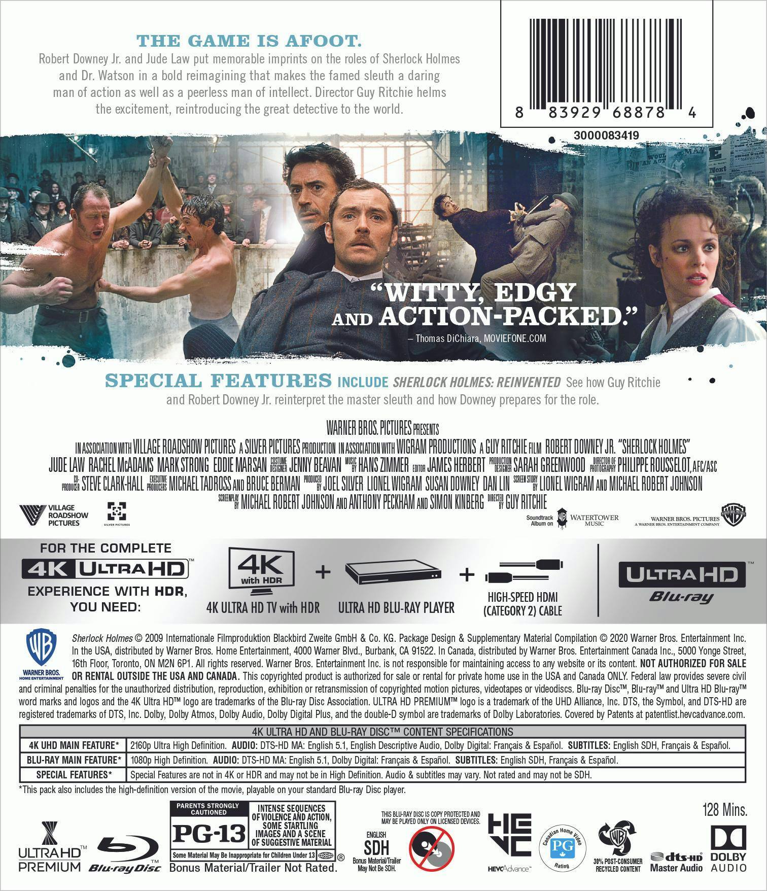 Back. Sherlock Holmes [UHD].