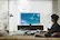 Alt View 37. Samsung - 75” Class QN90B Neo QLED 4K Smart Tizen TV - Titan Black.