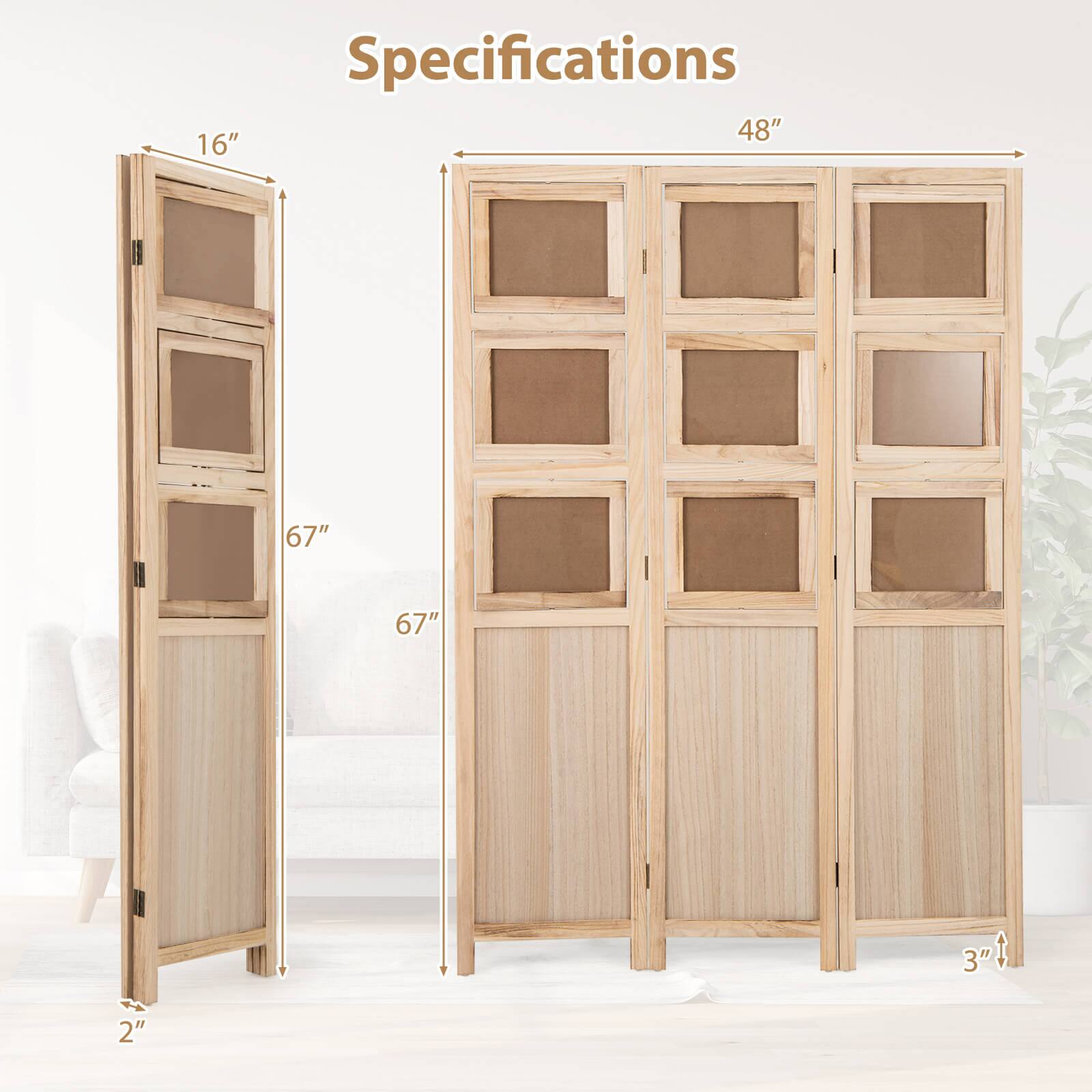 Specifications  
48"  
16"  
67"  
67"  
3"  
2"