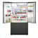 Alt View 6. Bosch - 500 Series 26 Cu. Ft. French Door Bottom Freezer Smart Refrigerator with External Water and Ice - Black Stainless Steel.