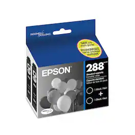 Epson - 288 2-Pack Ink Cartridges - Black