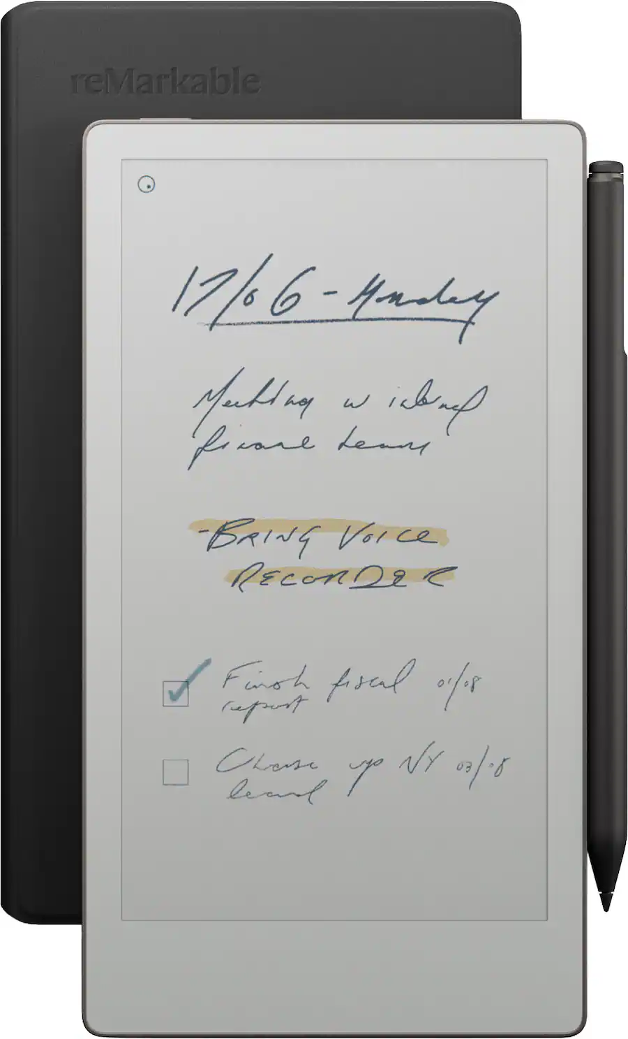 reMarkable Paper Pro Move Paper Tablet with Marker Plus and