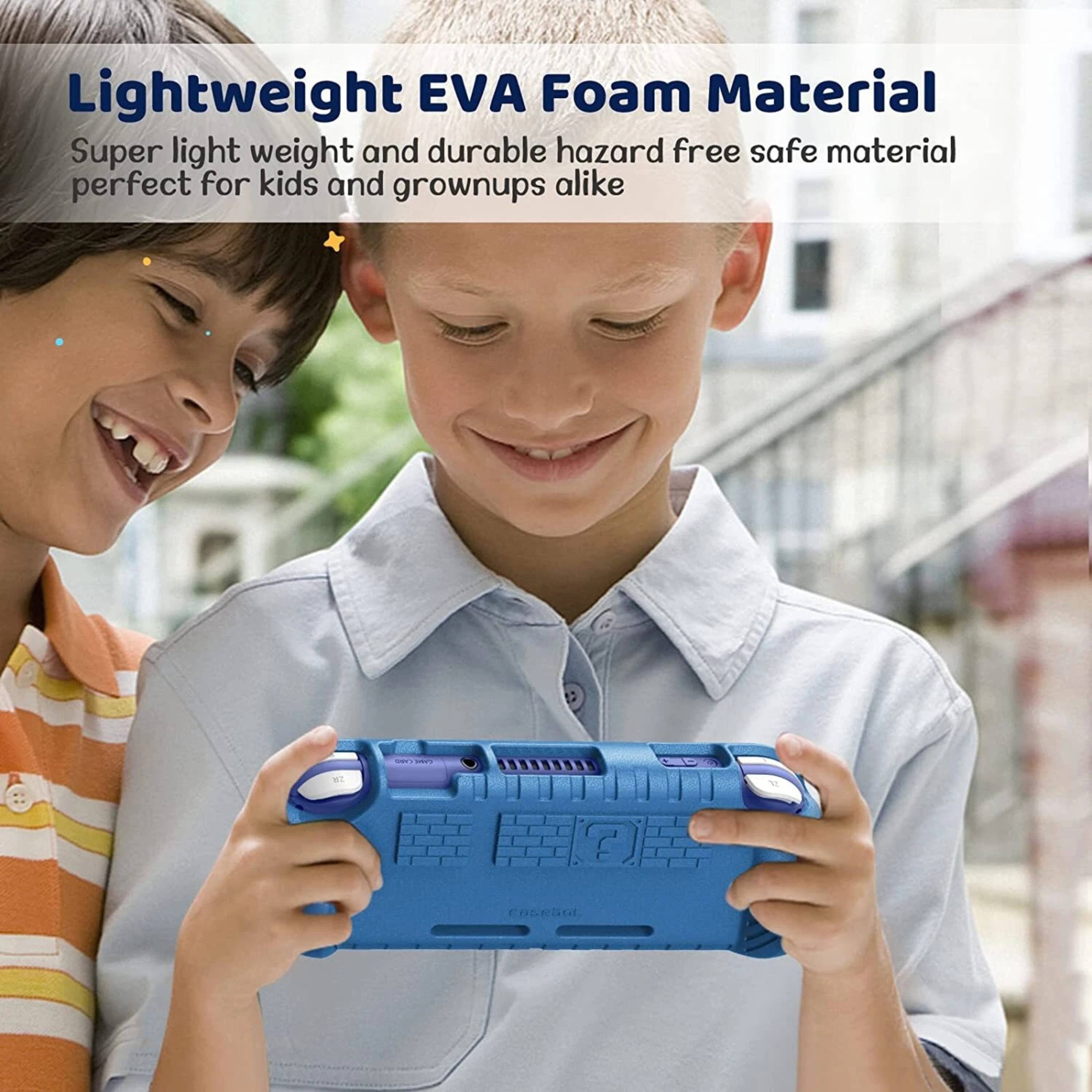 Lightweight EVA Foam Material  
Super light weight and durable hazard free safe material perfect for kids and grownups alike