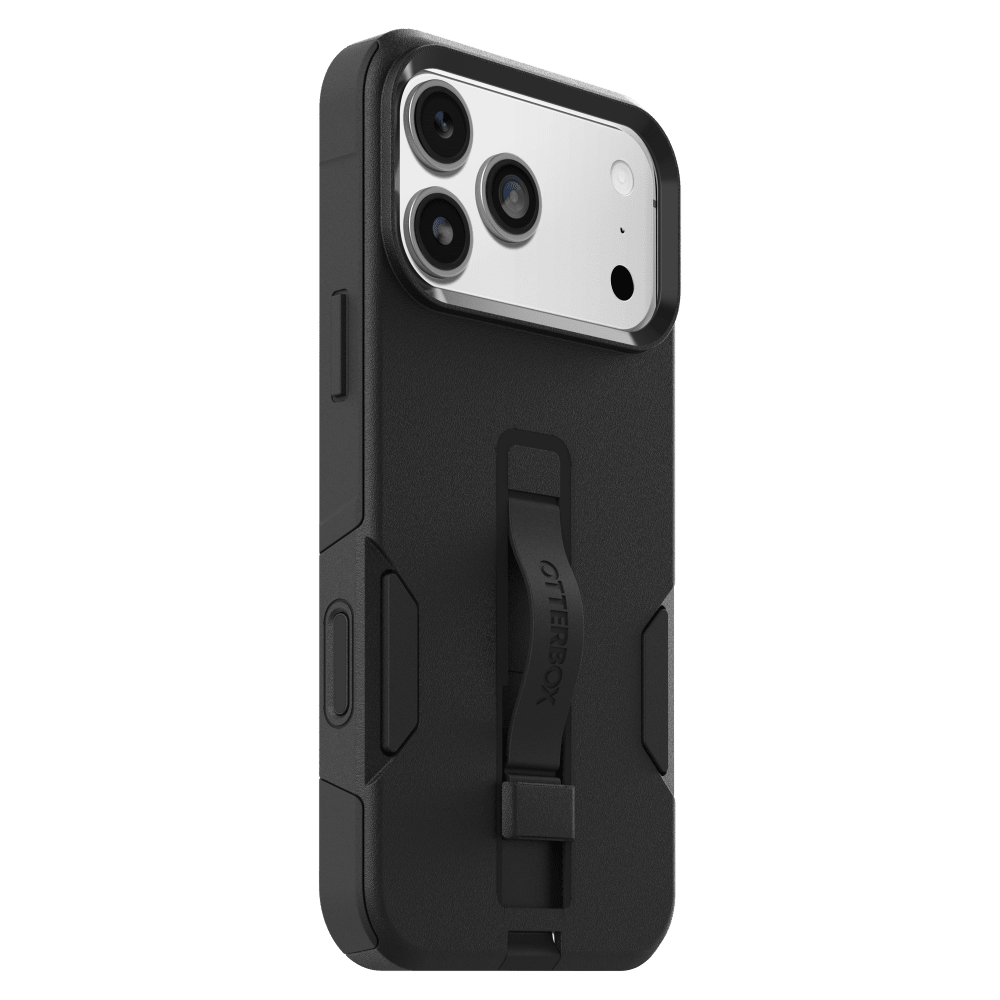 Alt View 2. OtterBox - OtterBox Commuter Grip Cam Control iPhone 17 Pro Max / 18 Pro Max - Black - 77-000929 - Case - Black.