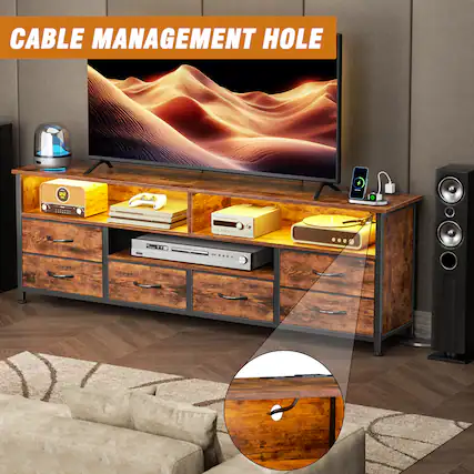 CABLE MANAGEMENT HOLE