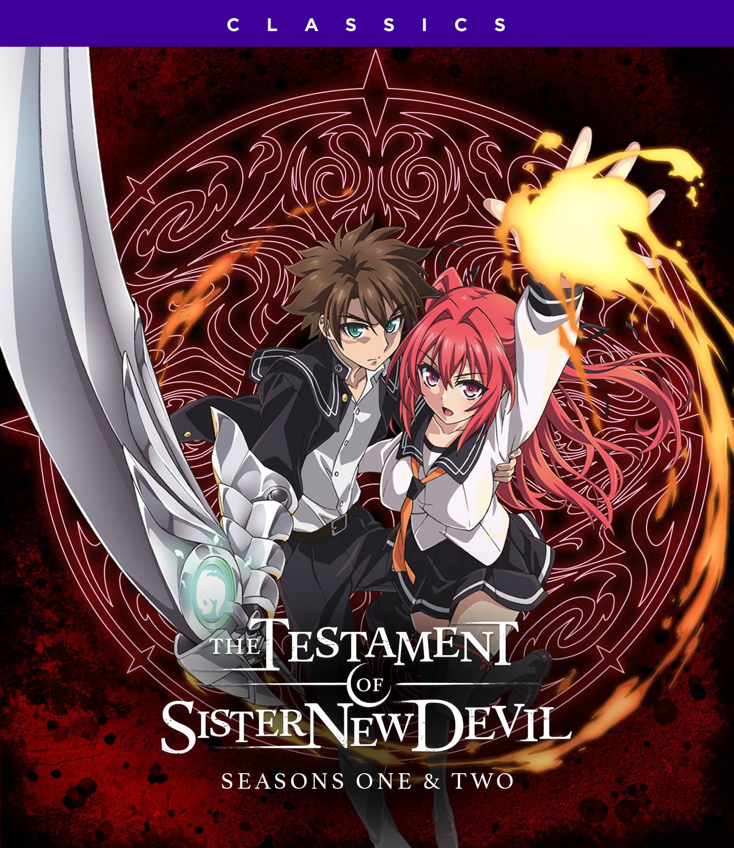 Alt View 1. The Testament Of Sister New Devil: Seasons One And Two   - BLU-RAY.