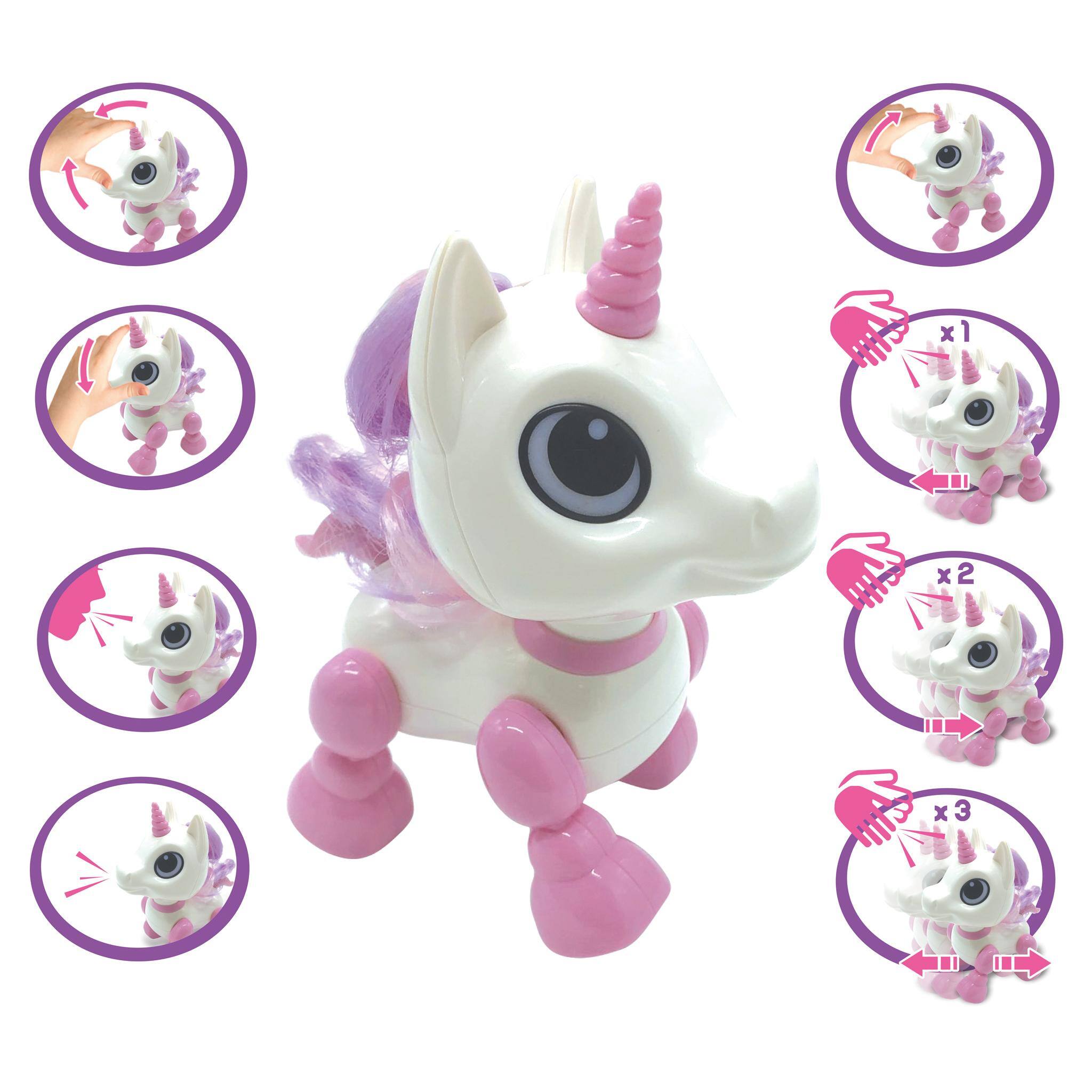 Alt View 2. Lexibook - Power Unicorn Mini Robot with Sound & Clap Commands.