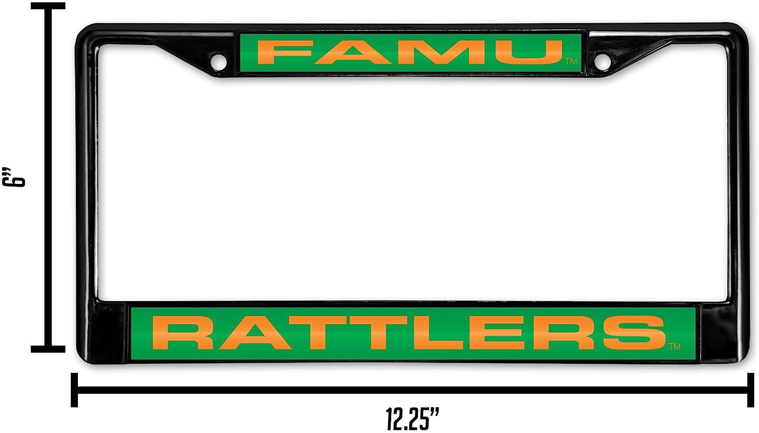FAMU  
RATTLERS  

6" x 12.25"