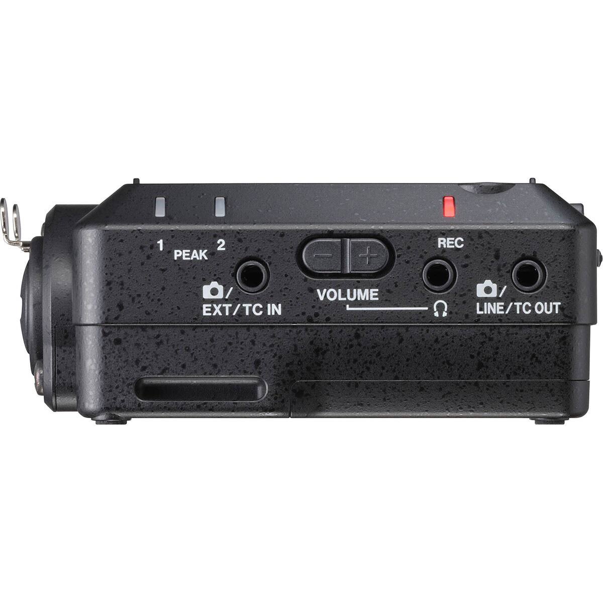 1 2 PEAK REC / EXT/TC IN VOLUME / LINE/TC OUT