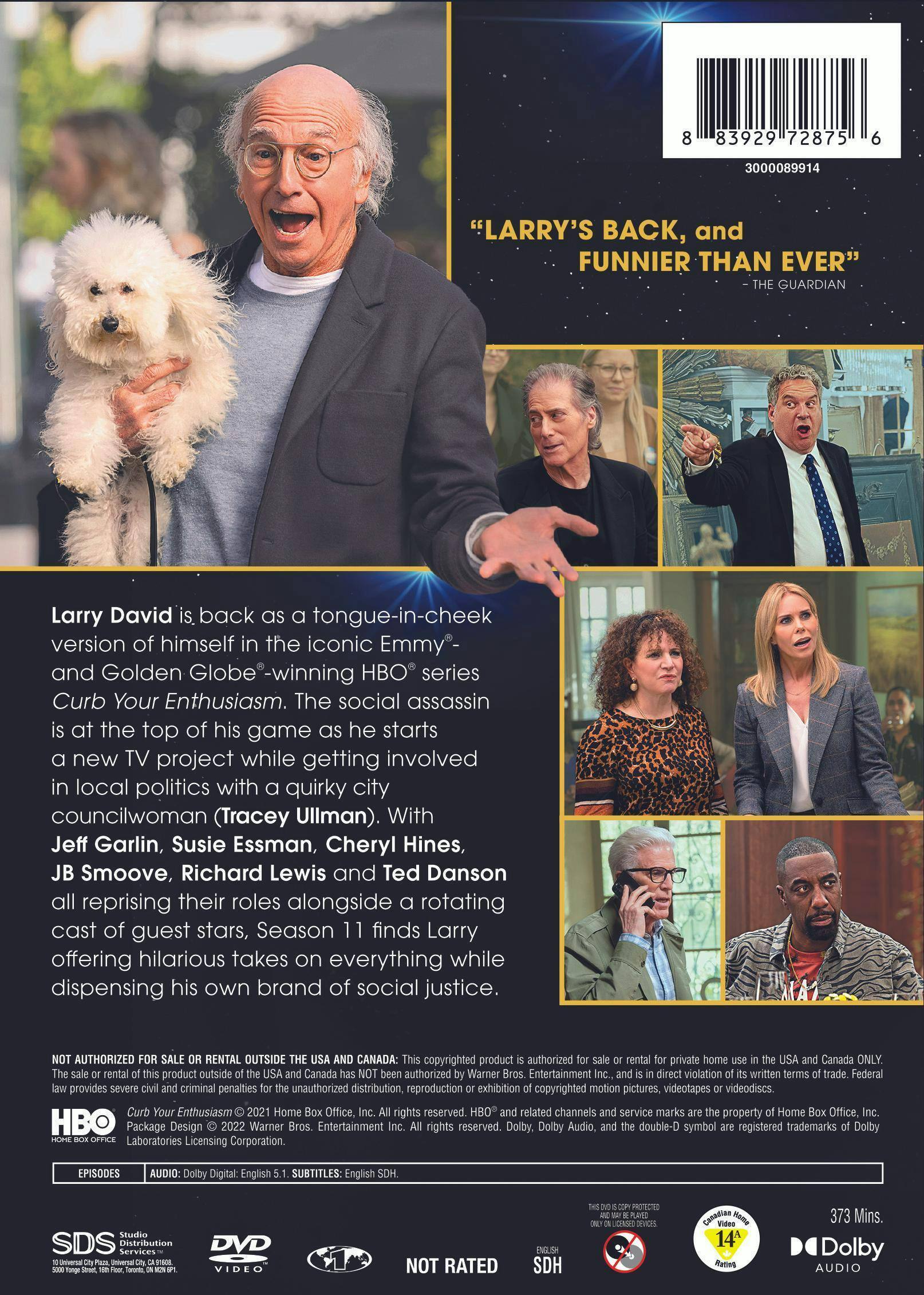 Angle. Curb Your Enthusiasm: Season 11 [DVD].