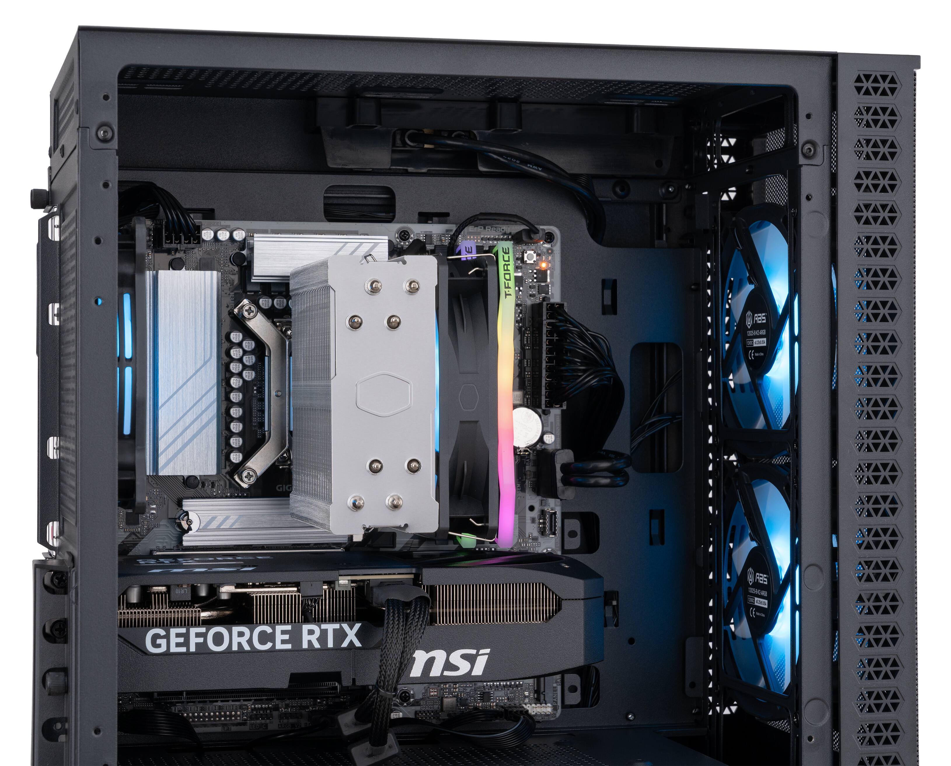 驚速ゲーム 第6i7 M32G M2SSD512G/HD Win11Offi21 ADVANCED BATTLESTATIONS ABS Cyclone Aqua Gaming PC Windows
