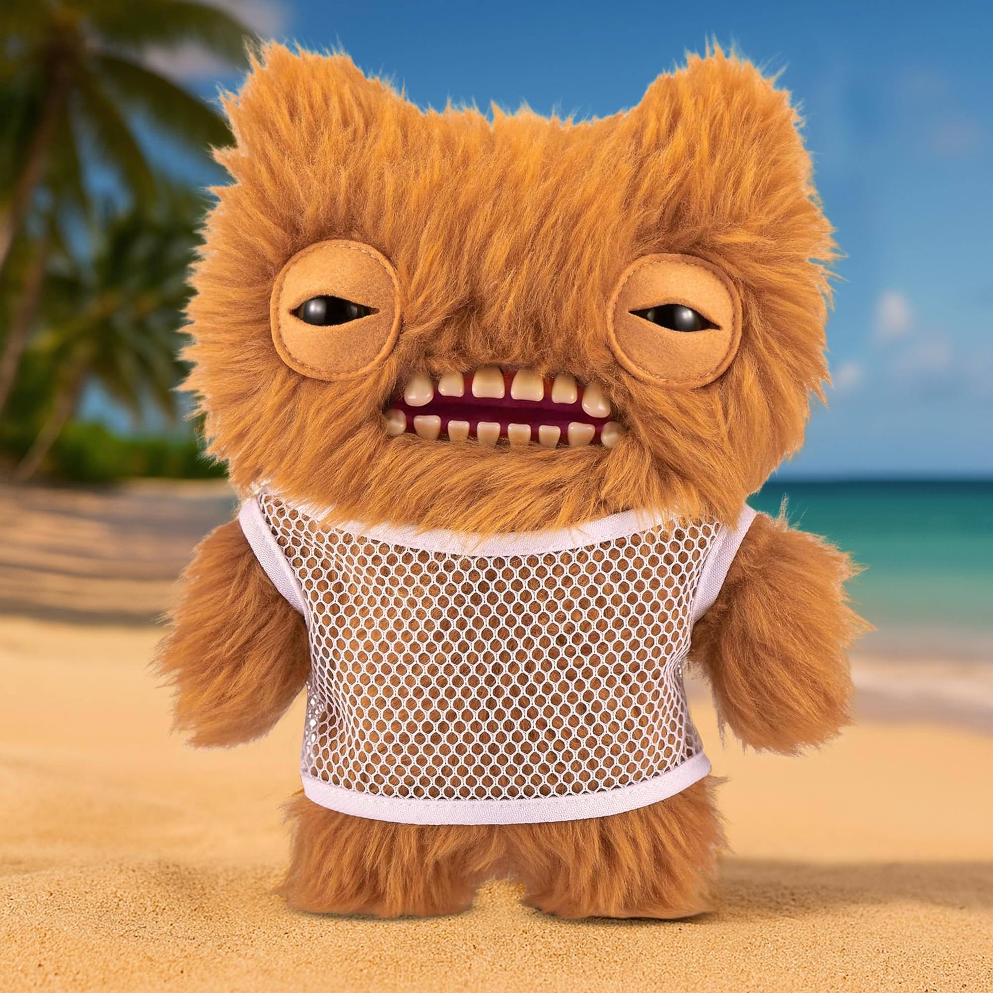 Alt View 3. ZURU - Fuggler Vacay Vibes 9 Inch  Plush | Munch Munch - Multi-Colored.