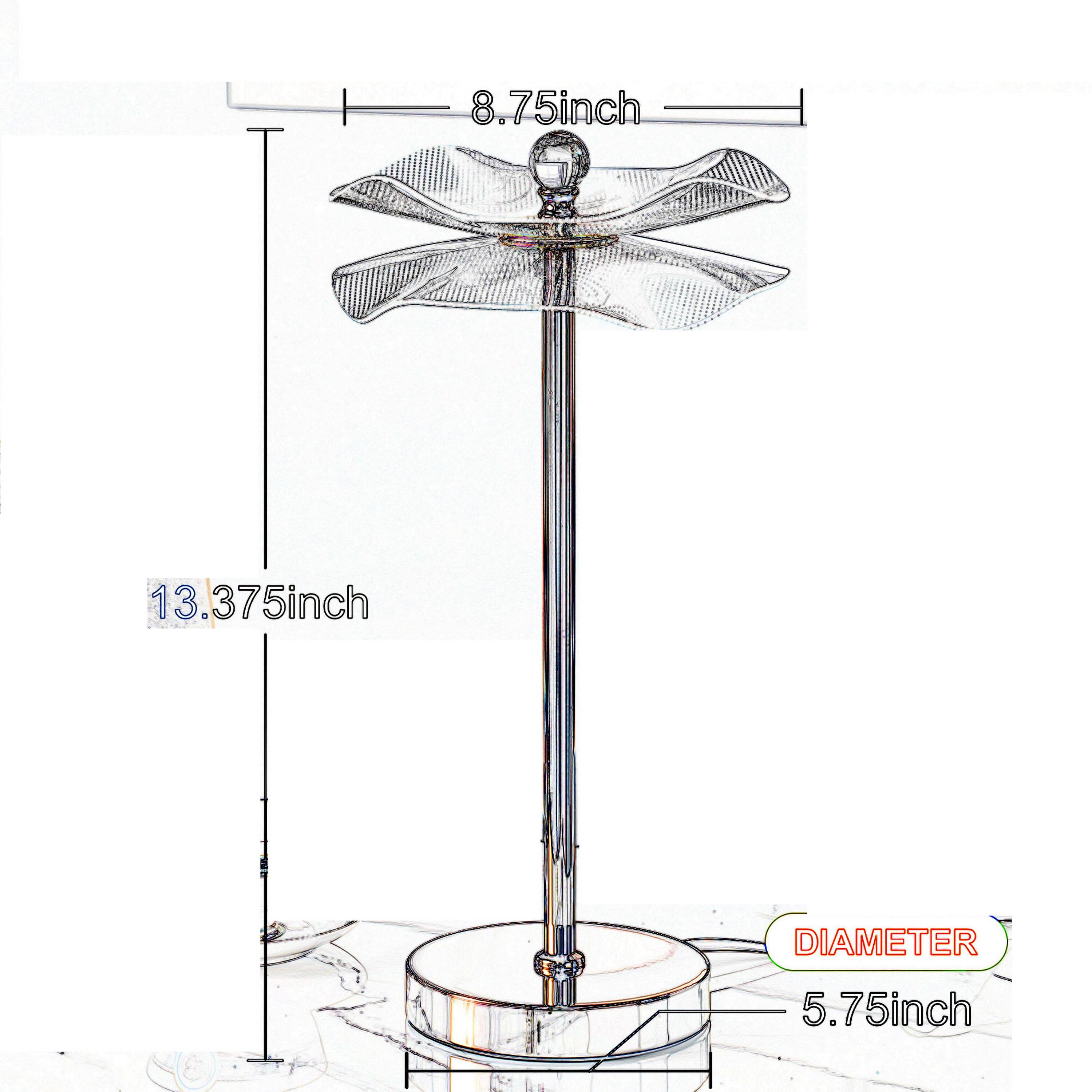 8.75 inch  
13.375 inch  
DIAMETER  
5.75 inch