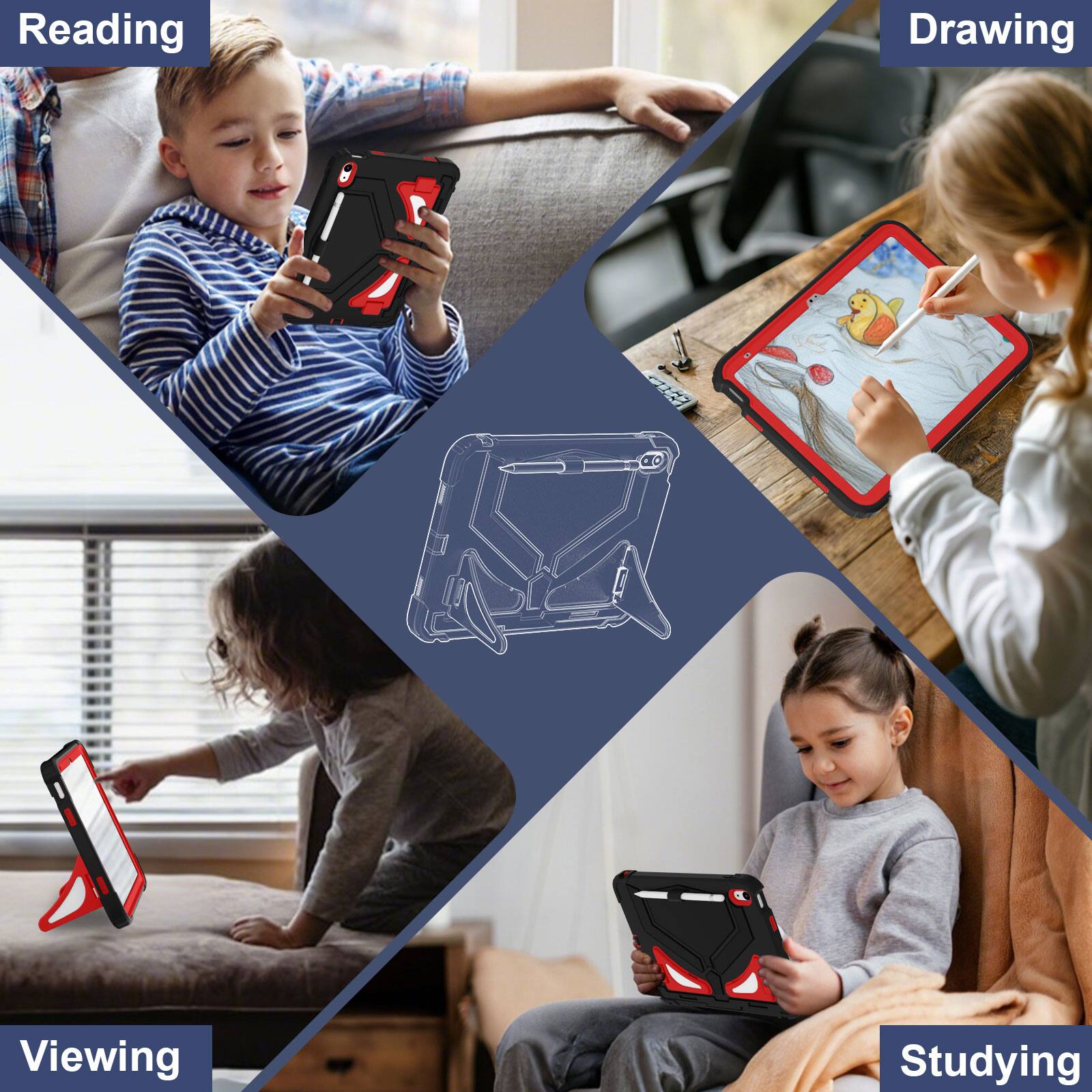 Reading  
Drawing  
Viewing  
Studying