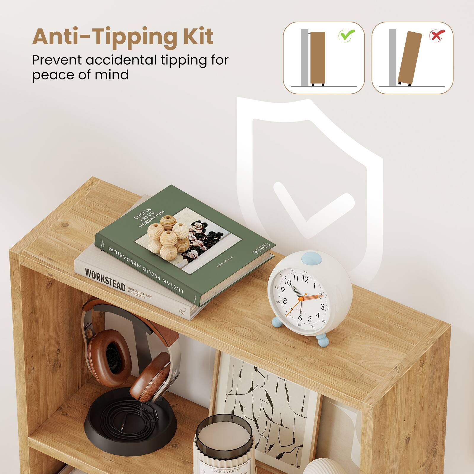 Anti-Tipping Kit  
Prevent accidental tipping for peace of mind  

LUGIAN HERBARIUM  
HERBARIUM WORKSTEAD FREUD  

not R 9 d 11 1Q 12 + 1 9 2 d 8 3 6 4 5 i - 4 DacOnICO