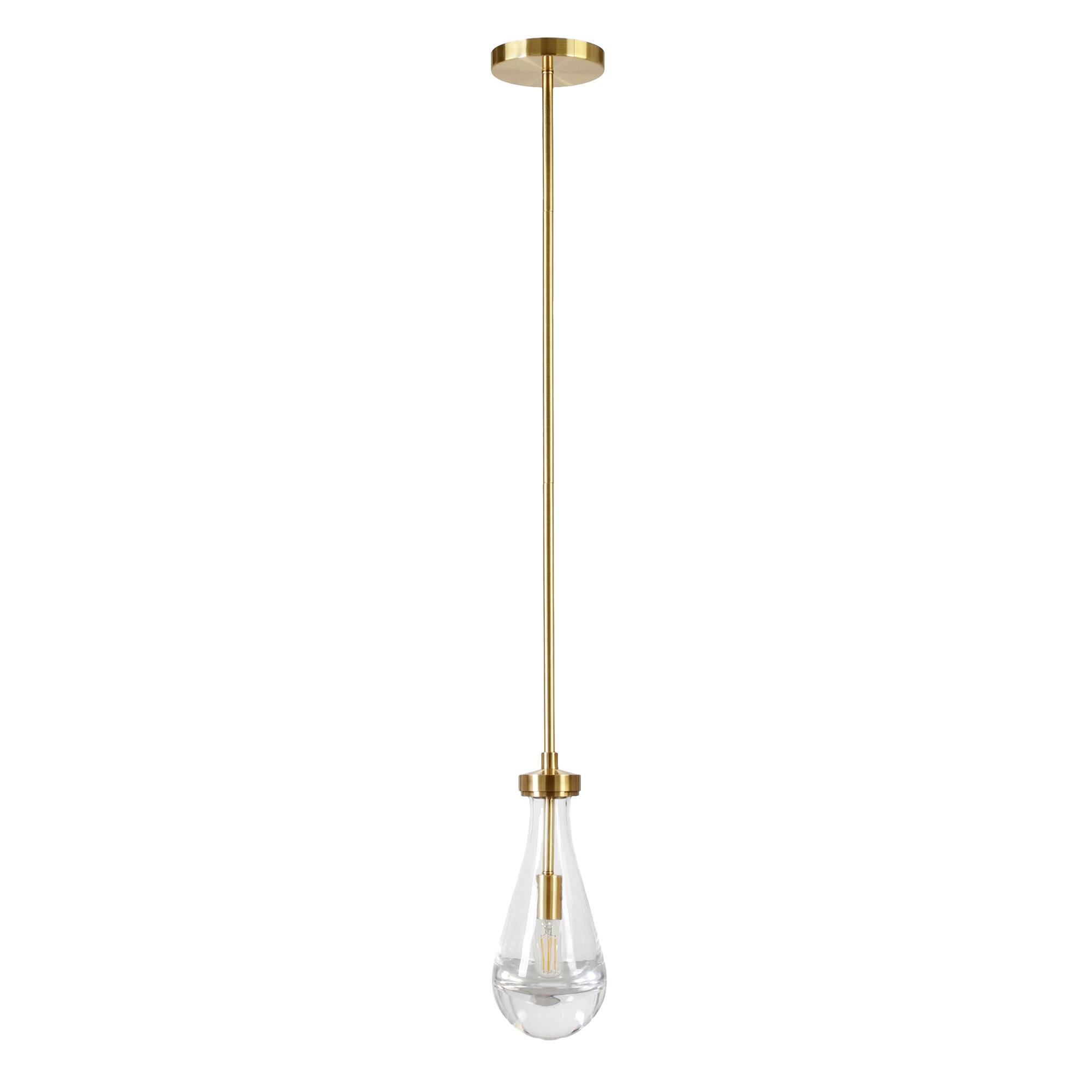 Alt View 15. Camden&Wells - Twyla Pendant Light - Brushed Brass.