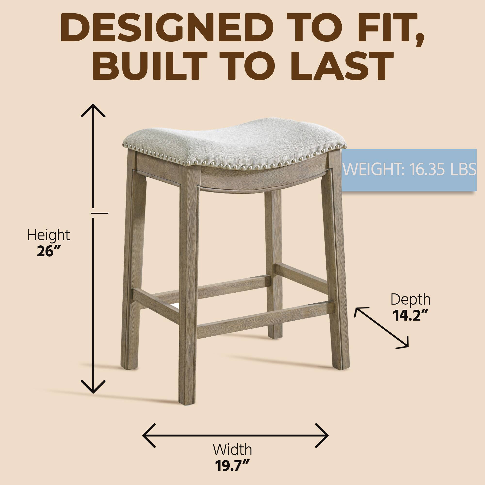 DESIGNED TO FIT, BUILT TO LAST

WEIGHT: 16.35 LBS

Height: 26"
Width: 19.7"
Depth: 14.2"