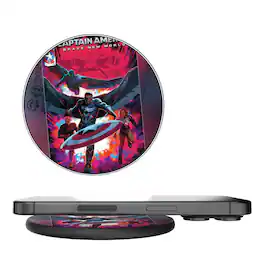 Keyscaper - Marvel Cover Art 15-Watt Wireless Charger - Sam Wilson Captain America
