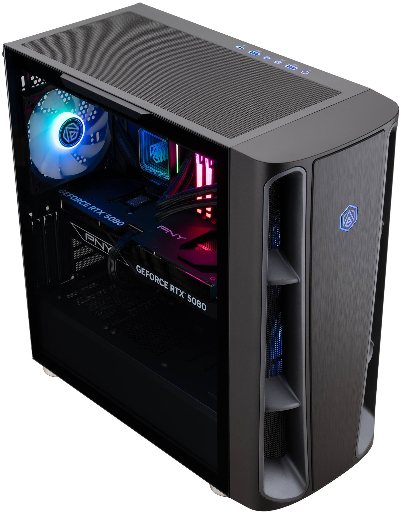 ! O O DAMIHG  
I GEFORCE RTX 5080  
PNY GEFORCE RTX 5080 VA