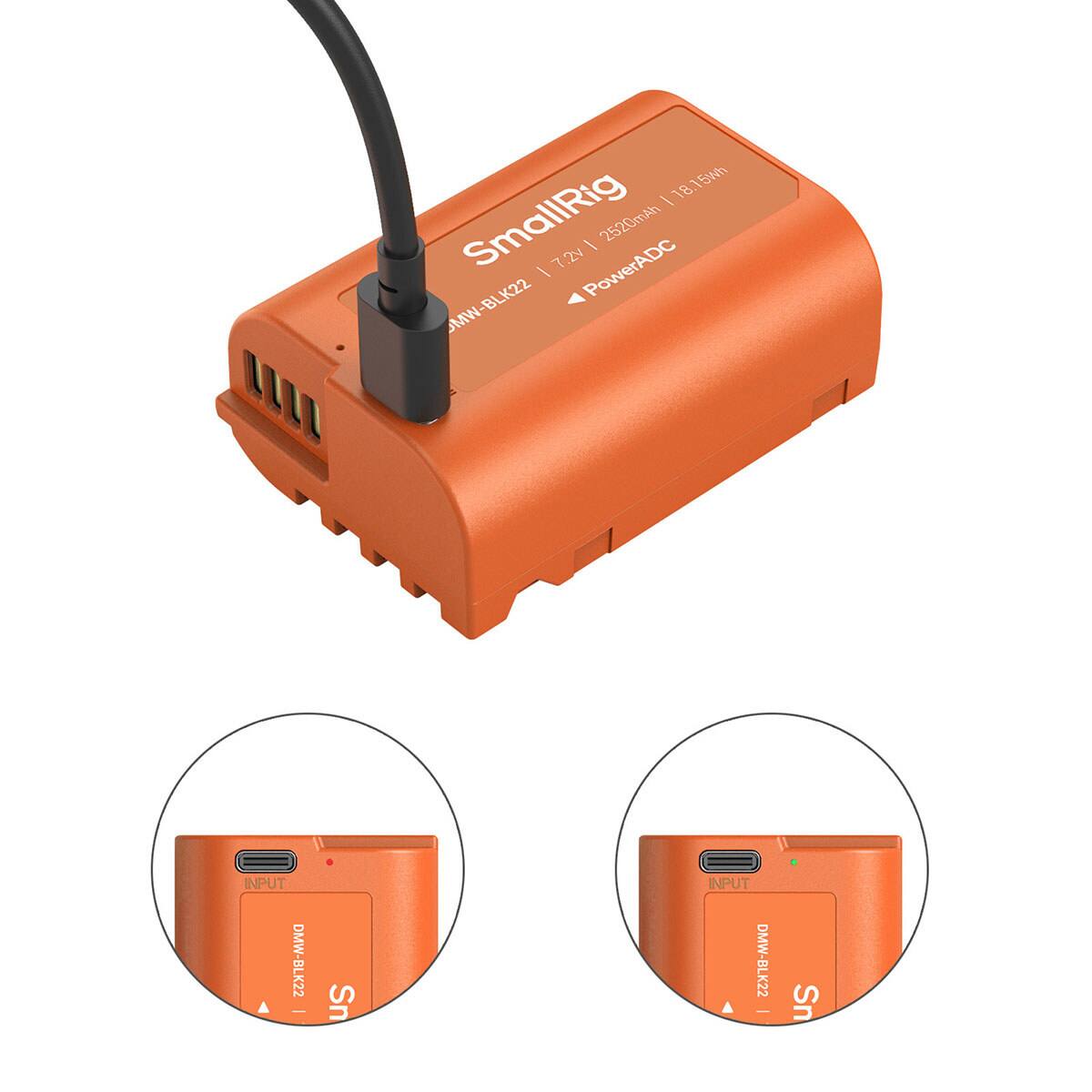 SmallRig BLK22 - 7.2v PowerADC | 2520mAh

INPUT DMW-BLK22

Sn