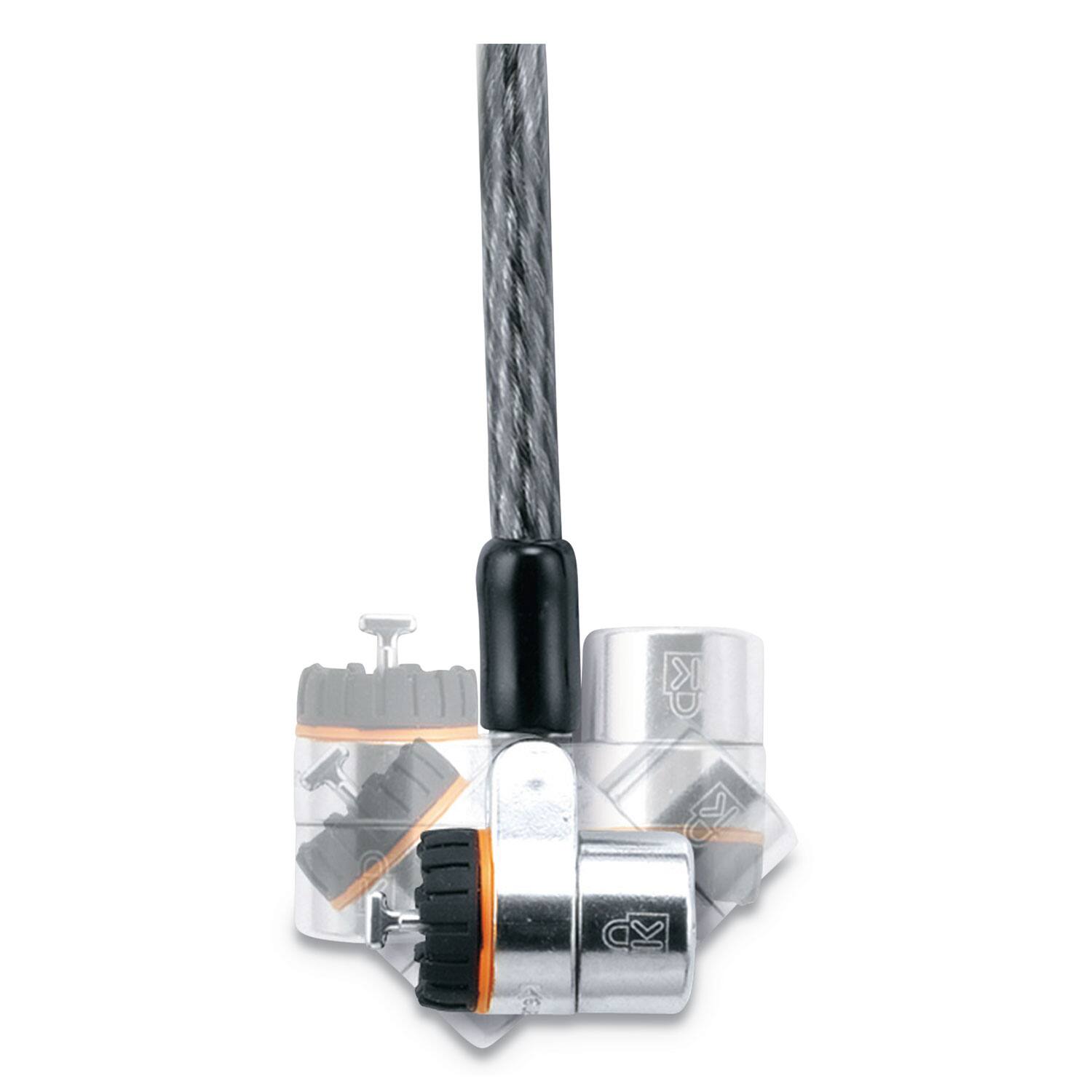 Alt View 2. Kensington - Kensington K67723US 6 ft. Cable MicroSaver Keyed Ultra Laptop Lock, 2 Keys - false.