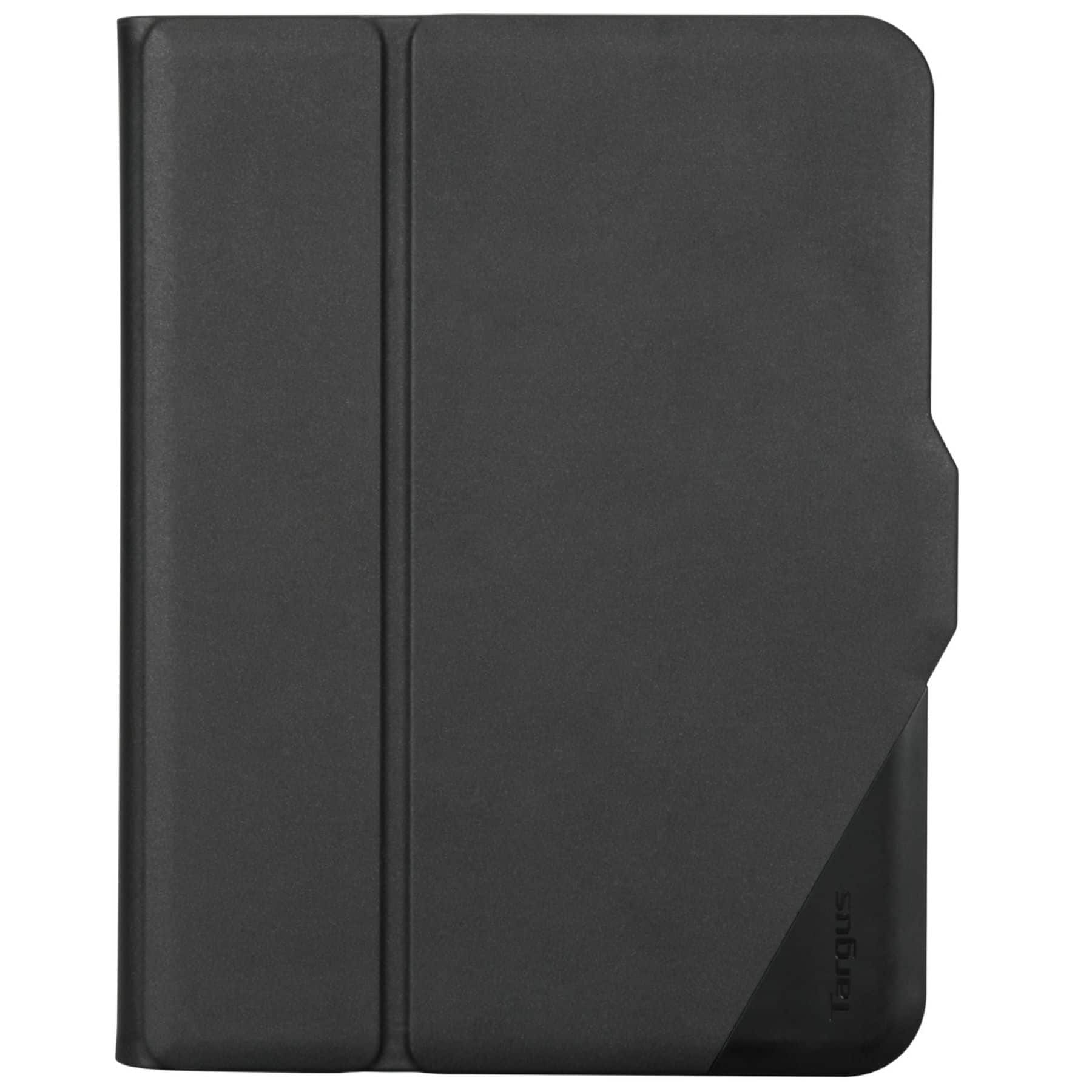 Front. Targus - VersaVu Slim Antimicrobial Case for Apple iPad mini (A17 Pro) and iPad mini (6th generation 2021) - Black.